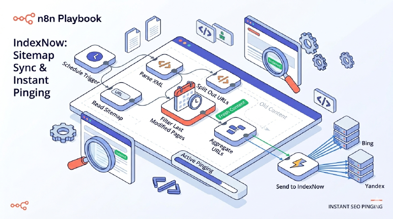 Featured image of post How to Automate SEO Indexing with n8n and IndexNow
