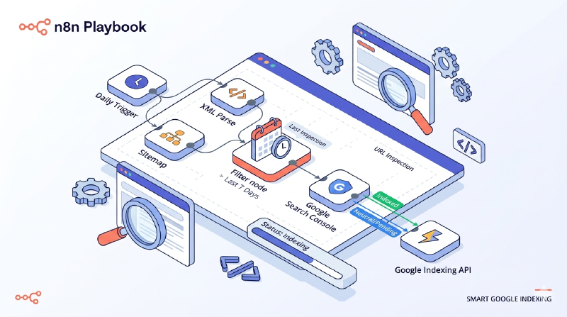 Featured image of post Smart Google Indexing with n8n: Automating URL Inspection and Indexing API